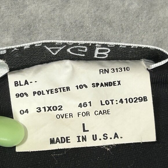 VTG Y2K AGB BYER CALIFORNIA Black V Neck Velvety Soft Stretch Jacket Sz L - Picture 8 of 8